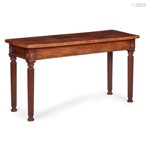 REGENCY MAHOGANY SIDE TABLE, ATTRIBUTED TO GILLOWS EARLY 19TH CENTURY