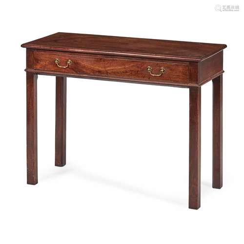 GEORGE III MAHOGANY SIDE TABLE 18TH CENTURY