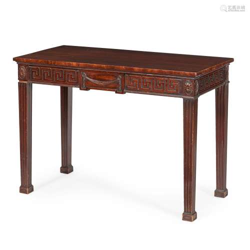 GEORGE II STYLE MAHOGANY SIDE TABLE EARLY 20TH CENTURY