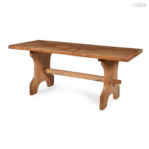 ELM TRESTLE TABLE MODERN