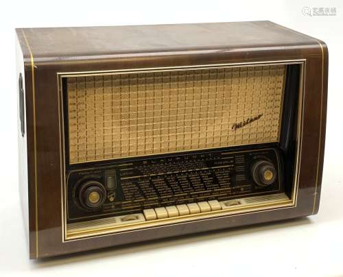 A Vintage Blaupunkt Milano radio, H37.5cm L57cm.