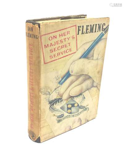 Fleming Ian: On Her Majesty's Secret Service. 1963 First edition second impression. Unclipped dustj