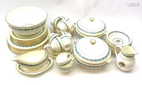 Wedgwood Appledore tea and dinner wares, comprising eight dinner plates, nine dessert plates, nine