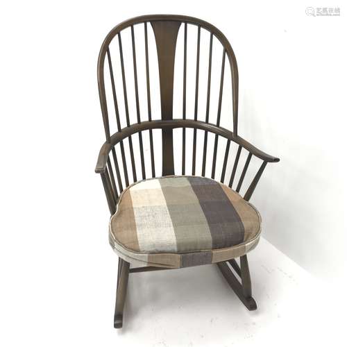 Ercol Grandfather rocking chair, W74cm