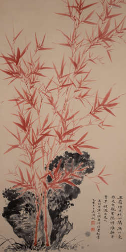 WU HUFAN, ANCIENT CHINESE PAINTING AND CALLIGRAPHY, OIL ON PAPER