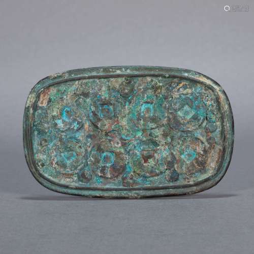 ANCIENT CHINESE BRONZE COIN MOULD