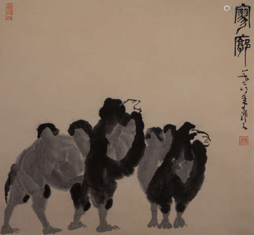 WU ZUOREN, ANCIENT CHINESE PAINTING AND CALLIGRAPHY