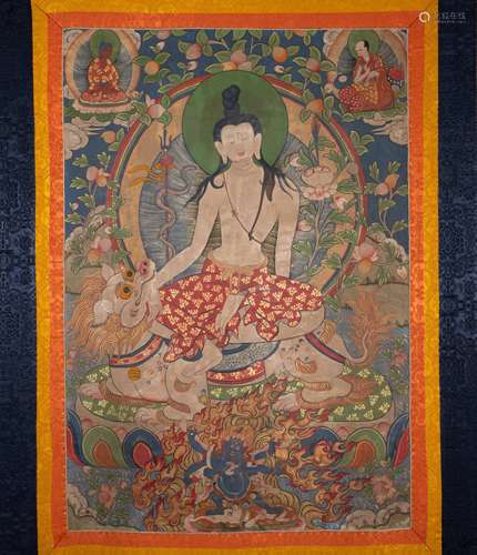 ANCIENT CHINESE THANGKA