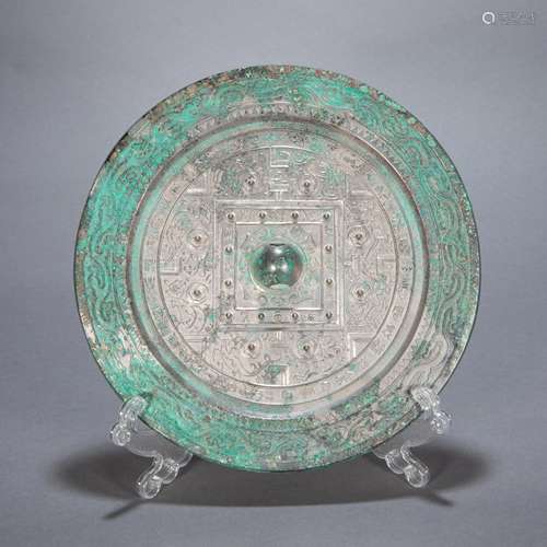 ANCIENT CHINESE BRONZE MIRROR