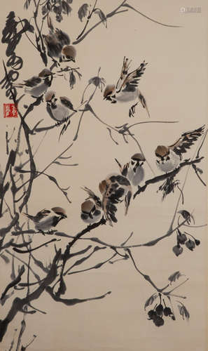 HUANG ZHOU, ANCIENT CHINESE PAINTING AND CALLIGRAPHY