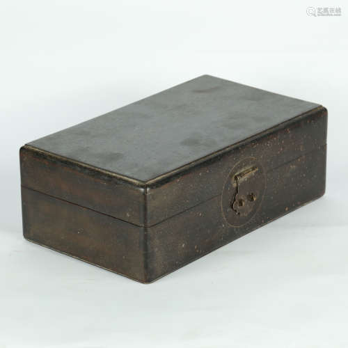 Qing Dynasty - Narra Wood Box