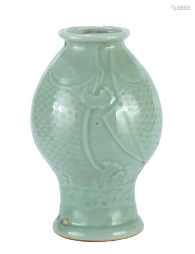Qing Dynasty - Colored Vase