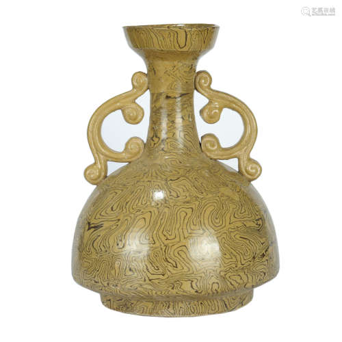 Yuan Dynasty - Colored Vase