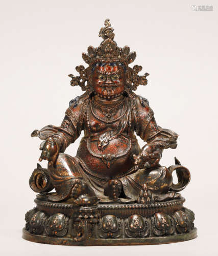 Qing Dynasty - God of Wealth Statue
