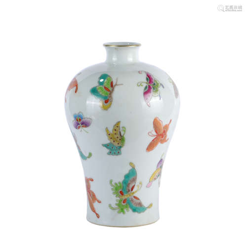 Qing Dynasty - Colored Vase