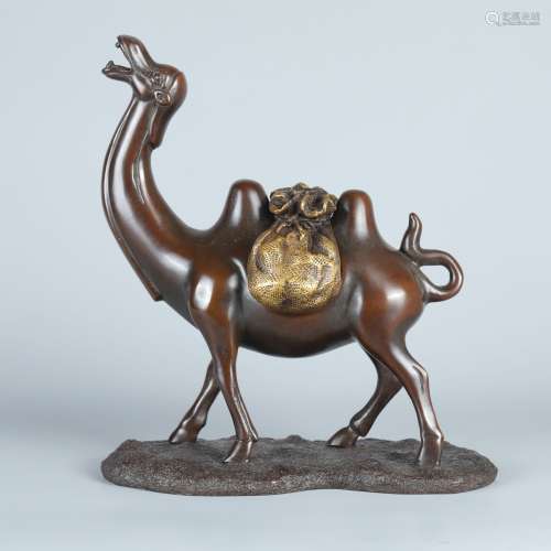 Qing Dynasty - Gilt Camel