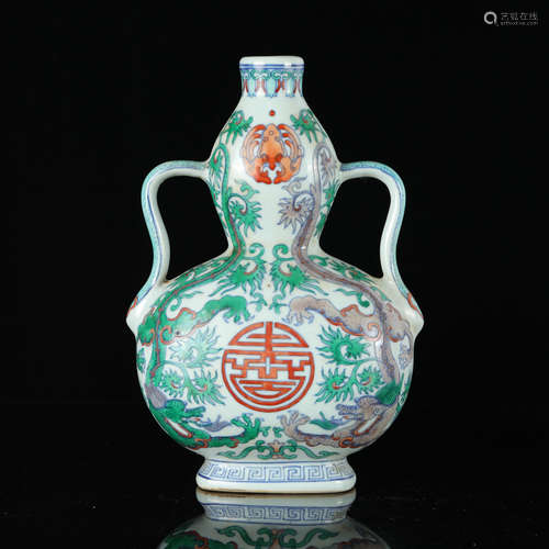 Qing Dynasty - Doucai Vase