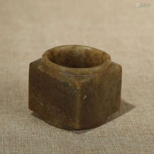 Qing Dynasty - Hetian Jade Vessel