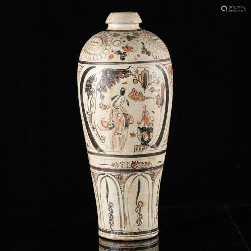 Yuan Dynasty - Cizhou Ware Vase