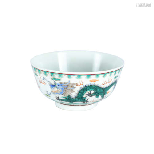 Qing Dynasty - Colored Bowl