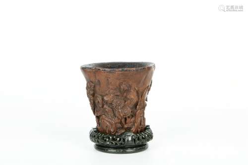 Agarwood And Rhino Horn Cup