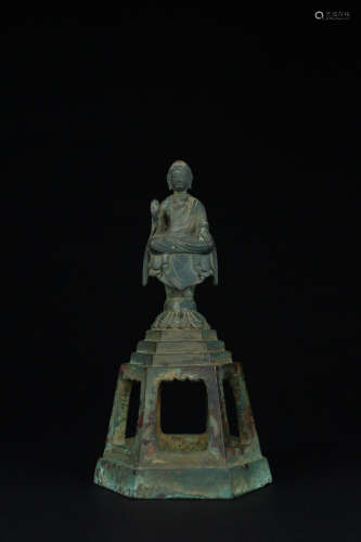 北齊 銅釋迦牟尼坐像