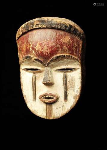 Vuvi Mask \nCarved wood, pigments and kaolin \nMid 2…