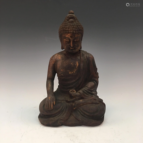 Chinese Eaglewood Buddha Figure