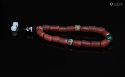 An Agate Bracelet Liao Dynasty