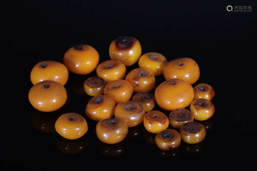 A Group of Amber Bead
