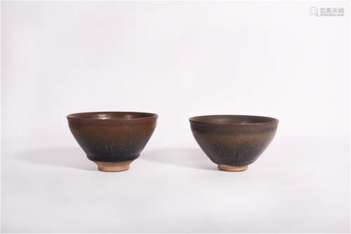 Two Hares Fur Tea Bowls Song Dynasty