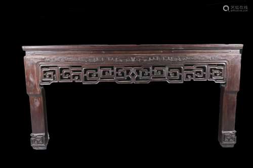 qing dynasty redwood Big picture table