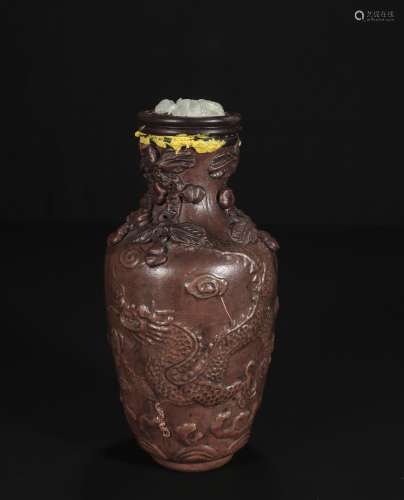 qing dynasty The gourd bottle