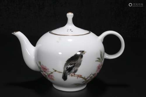 Mid-20th century Hui Juan style teapot