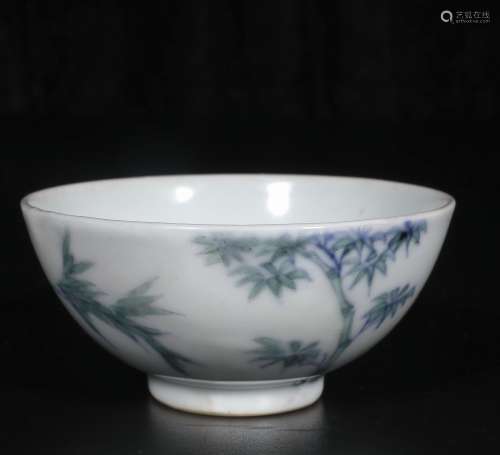 Qing Yong Zheng dou color small cup