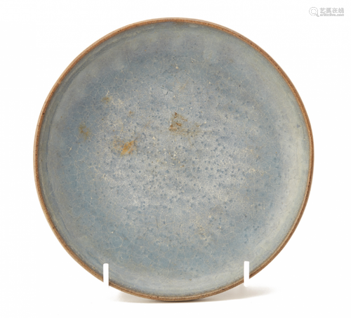 A JUN GLAZED SAUCER