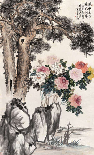 陈半丁 (1876-1970) 普天同庆