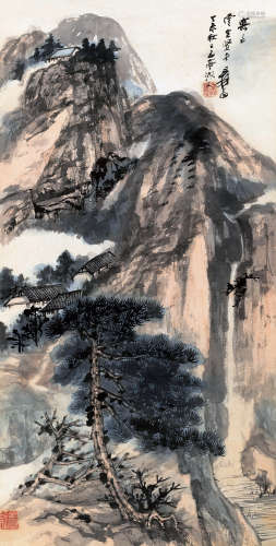 张大千 (1899-1983) 仿石涛山水