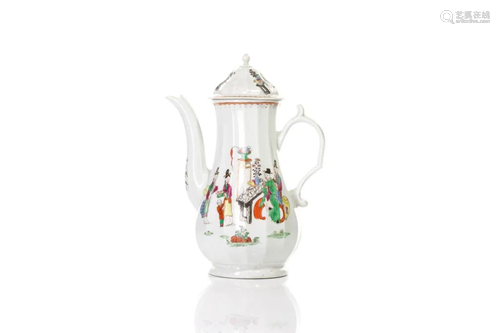 USUSUAL 18TH C ENGLISH PORCELAIN COFFEE…