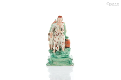 EARLY 19TH C STAFFORDSHIRE FIGURAL GRO…