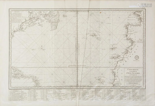 BELLIN, JACQUES-NICOLAS, CARTE REDUITE, 1…