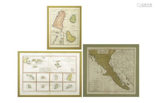 THREE MAPS SOLD TOGETHER