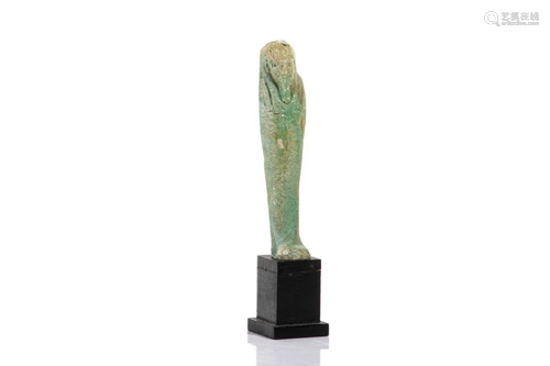 EGYPTIAN FAIENCE USHABTI