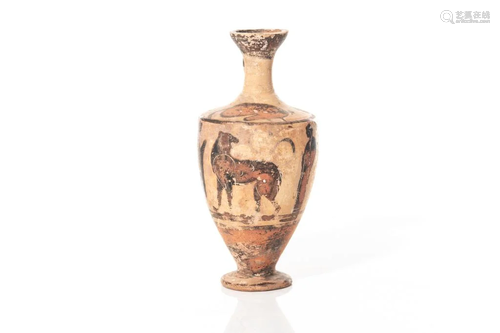 A FIGURAL GREEK AMPHORA POT