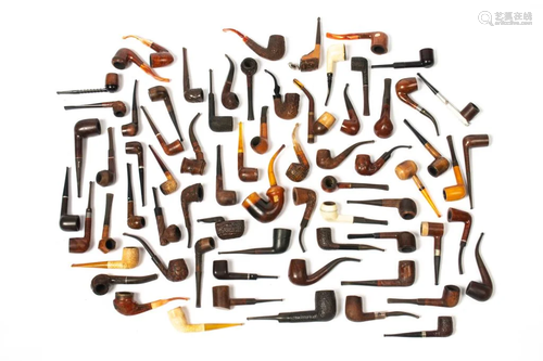 LARGE LOT OF SMOKING PIPES