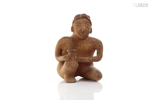 PRE-COLUMBIAN TERRACOTTA COLIMA FIGURE