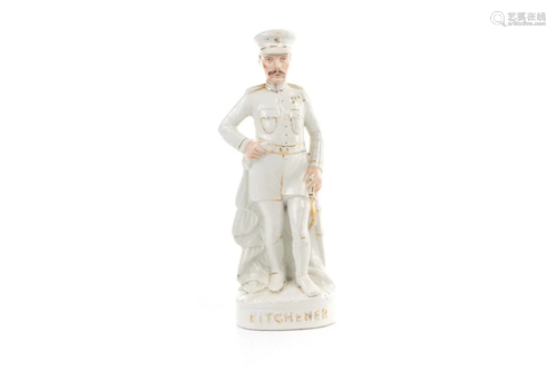 19TH C PORCELAIN FIGURINE OF LORD KITCHENER