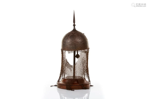 19TH CENTURY INDO PERSIAN HELMET