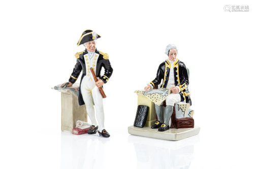 PAIR OF ROYAL DOULTON FIGURINES