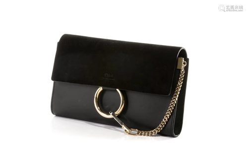 CHLOE BLACK FAYE CROSSBODY BAG